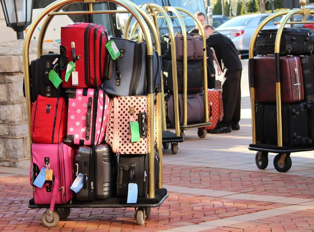 bellman luggage cart, baggage, luggage trolley, suitcases, baggage handling, tourists, travel bags, baggage, baggage, baggage, baggage, baggage, luggage trolley, suitcases, travel bags