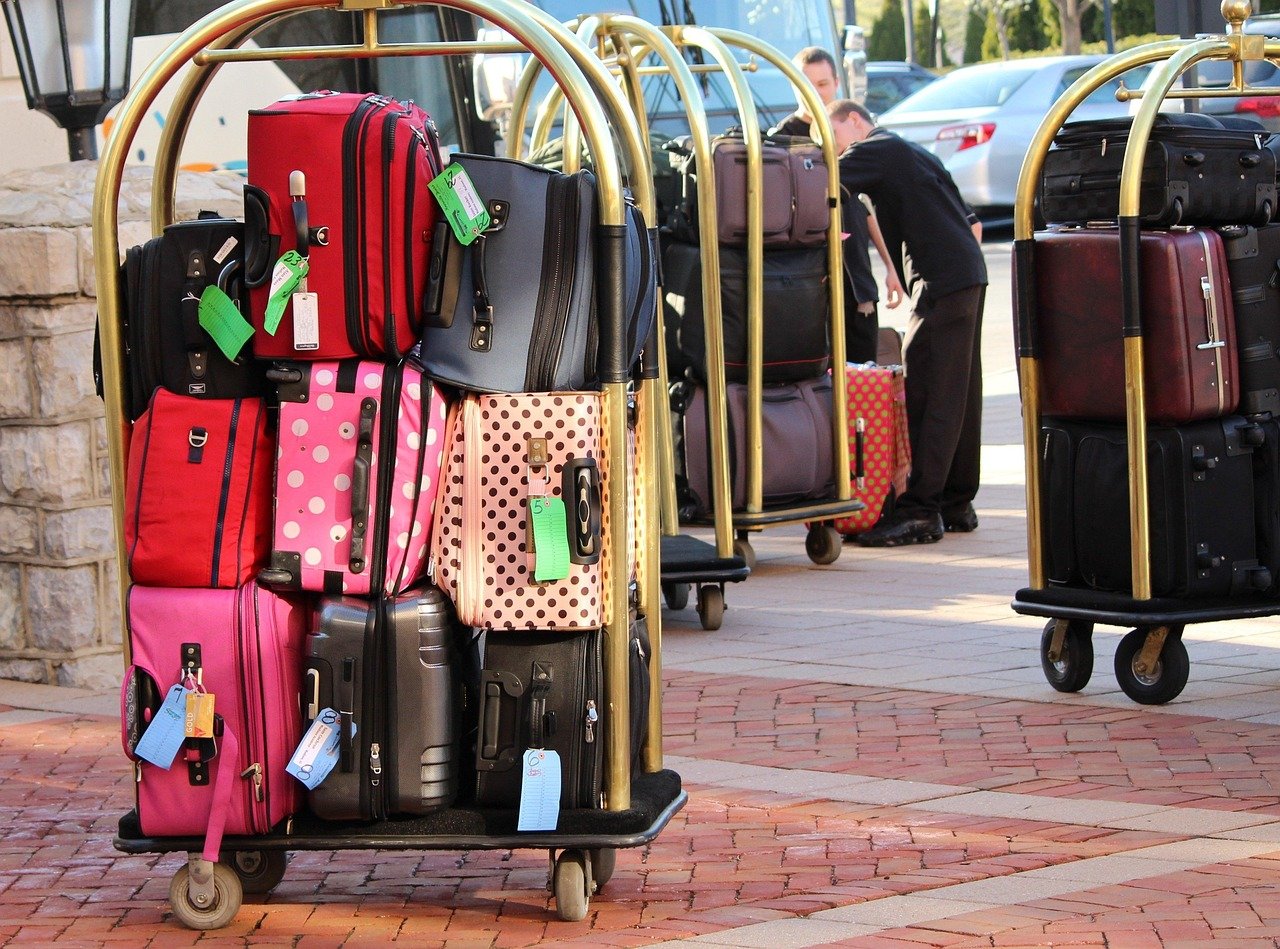 bellman luggage cart, baggage, luggage trolley, suitcases, baggage handling, tourists, travel bags, baggage, baggage, baggage, baggage, baggage, luggage trolley, suitcases, travel bags